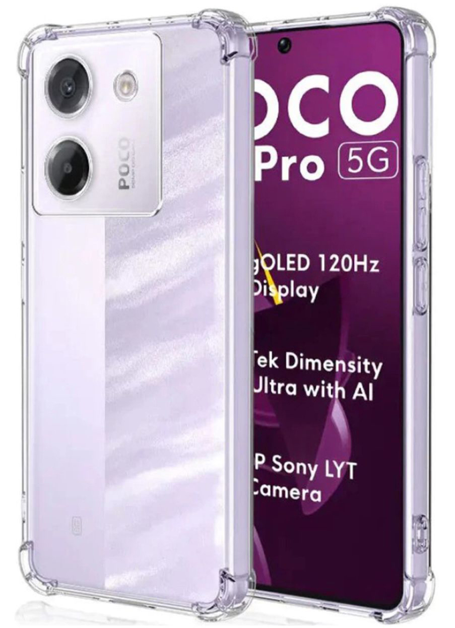 Чохол для смартфону BeCover Anti-Shock for Poco M7 Pro 5G Clear (713809) - Фото 1
