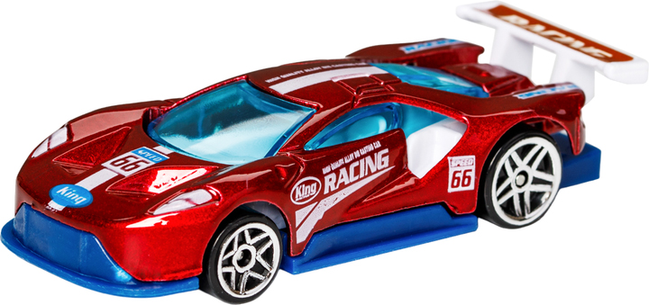 Коллекционная машинка 1:64 RevRace красный (89857) - Фото 1