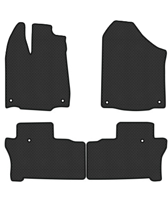 EVA коврики в салон авто EVAtech для Pilot Elite 8 seats Honda 2015-2022 3 поколение SUV USA HA13337PVC4TL6RBB - Фото 1
