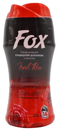 Ополаскиватель для белья Fox в гранулах парфюмированный Fresh Rose 210 г (4440000538893) - Фото 1