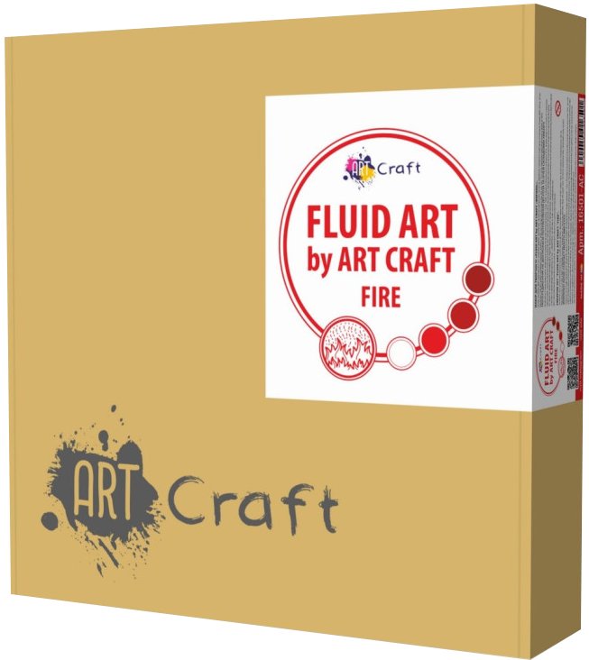 Флюид арт ArtCraft Fluid Art Огонь (16501-AC) - Фото 1