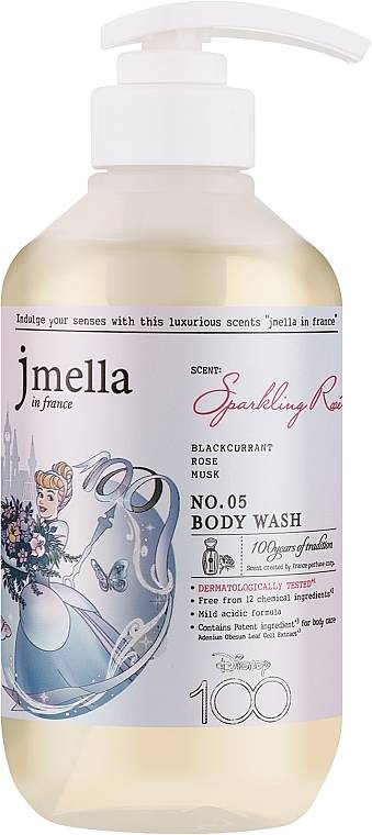Гель для душа Jmella In France Sparkling Rose 500 мл (8809711716789) - Фото 1