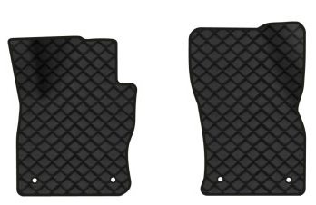 Коврики из экокожи в салон авто передние EVAtech для Tiguan (Mk 2) Restyling Volkswagen 2020 2 поколение SUV EU (VW41380AN2AV4BBB) - Фото 1