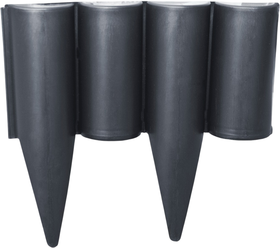 Бордюр садовий BRADAS PALGARDEN 2.5м Графіт (OBP1202-002GY) - Фото 1