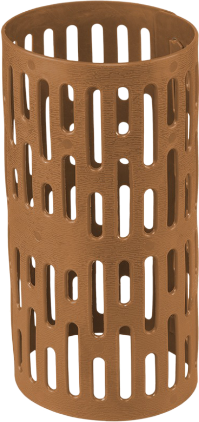 Бордюр садовий BRADAS TreeSave 20х33 см Коричневий (OBO12033BR) - Фото 1