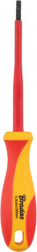 Купить Отвертка BRADAS HOME&GARAGE SL 3/100 мм (DIY-SL1130100-V) - Фото 1 Отвертка BRADAS HOME&GARAGE SL 3/100 мм (DIY-SL1130100-V) - Фото 1