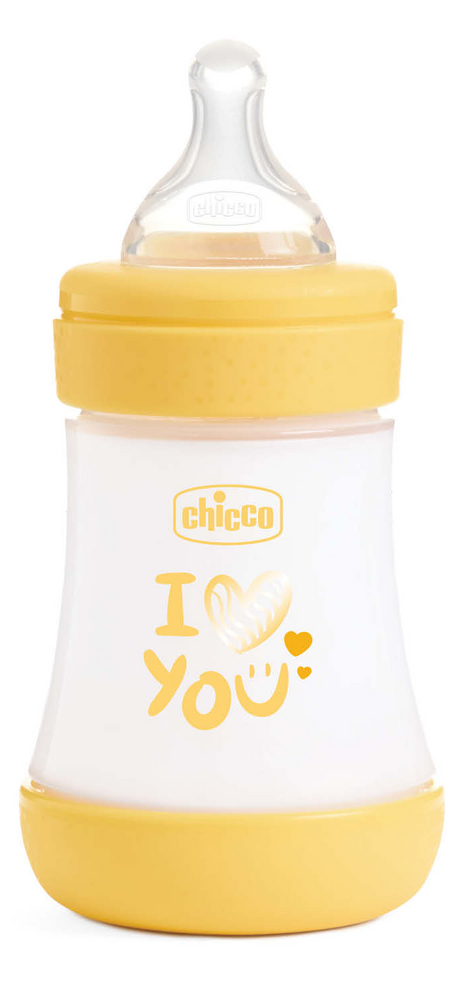 Пляшка для годування Chicco PERFECT 5 150 мл від 0 м повільний потік (20211.31.40) - Фото 1