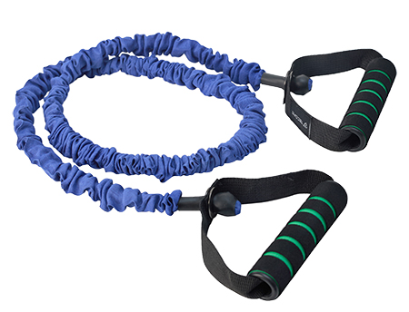 Купити Еспандер TECOFIT Resistance tube with fabric wrap latex (TOP1511002) - Фото 1 Еспандер TECOFIT Resistance tube with fabric wrap latex (TOP1511002) - Фото 1