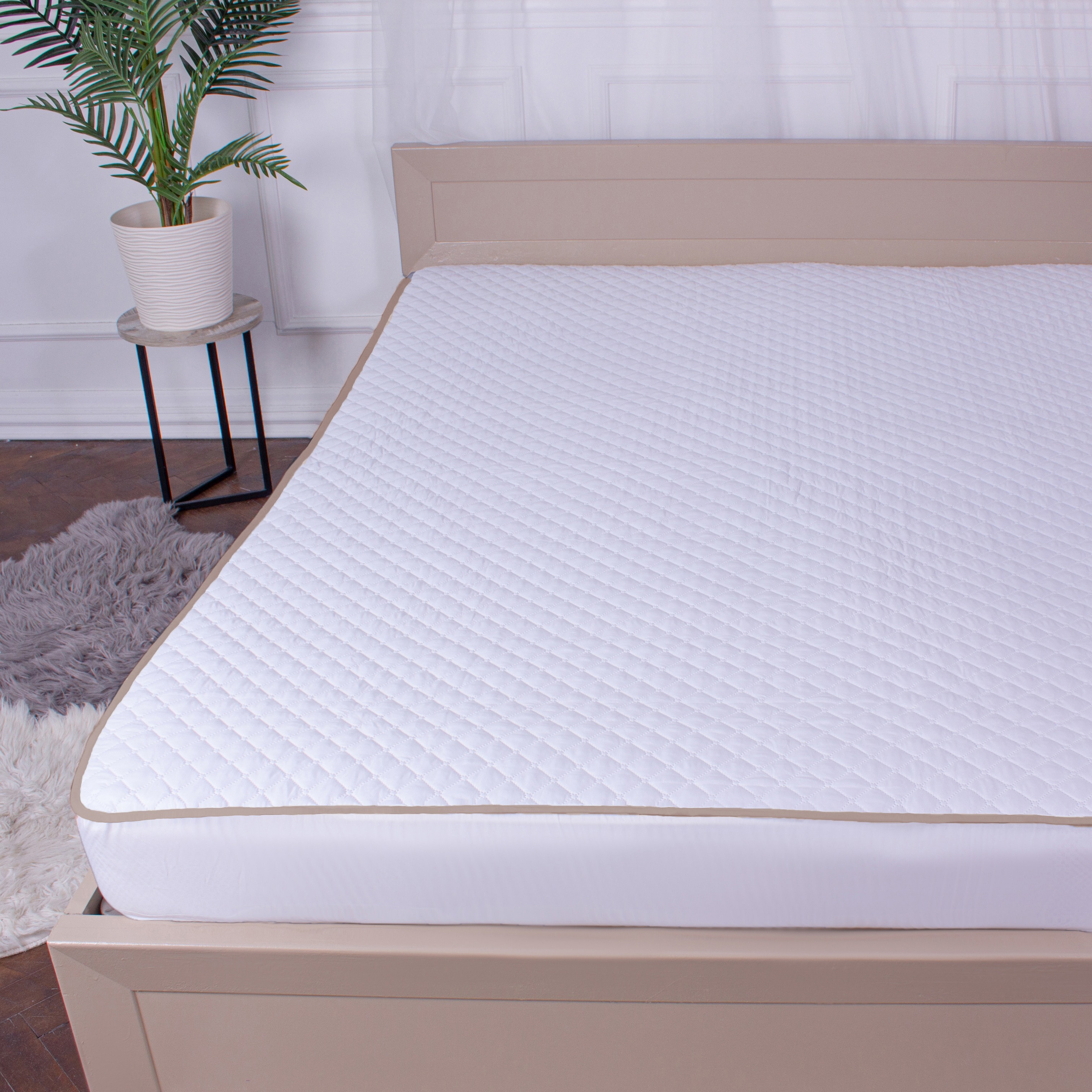 Наматрасник MirSon №5007 Exclusive Line Native Antiallergic 150x200 см (2200005334362) - Фото 1