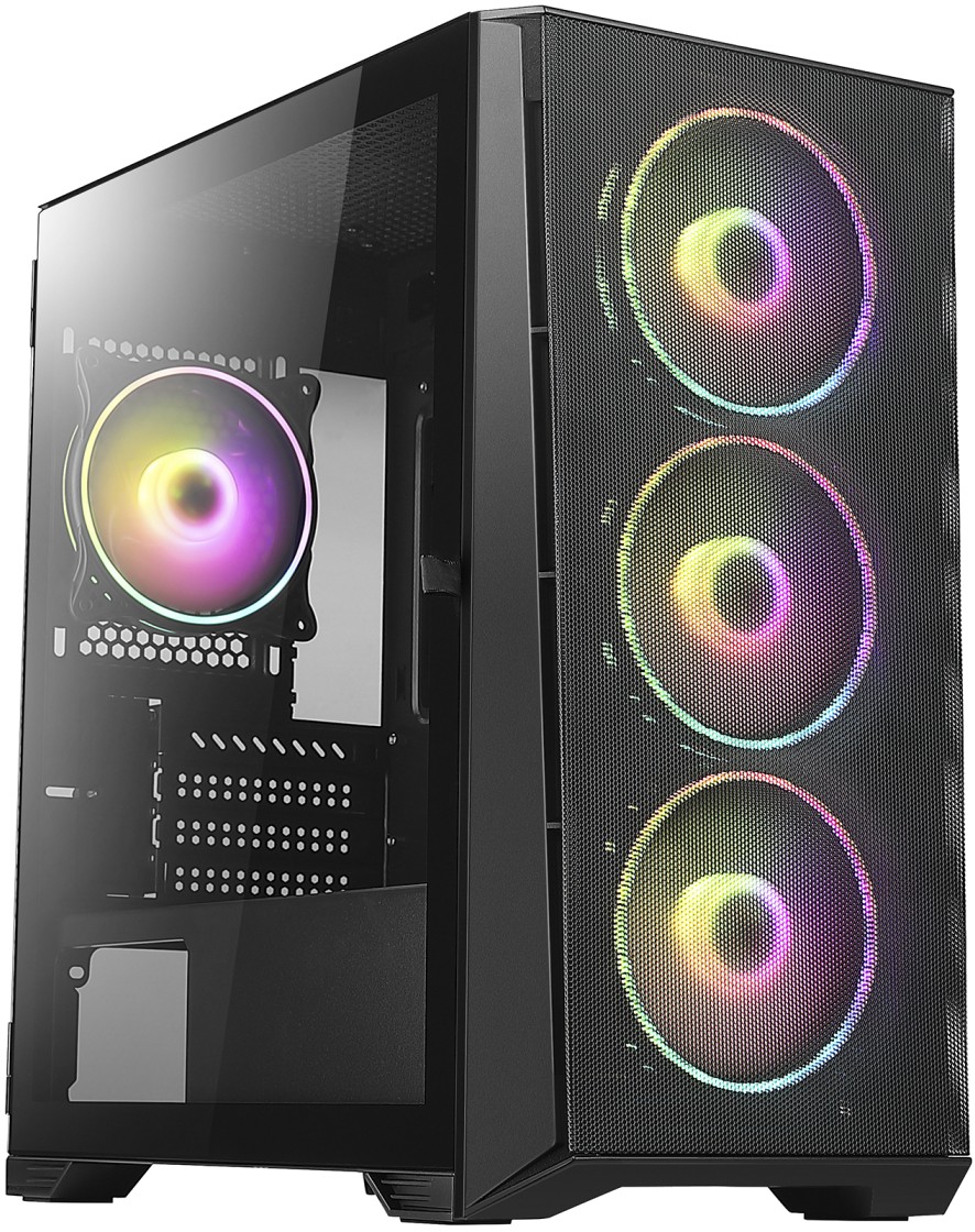 Корпус QUBE Black (MESH_FMNU3) - Фото 1