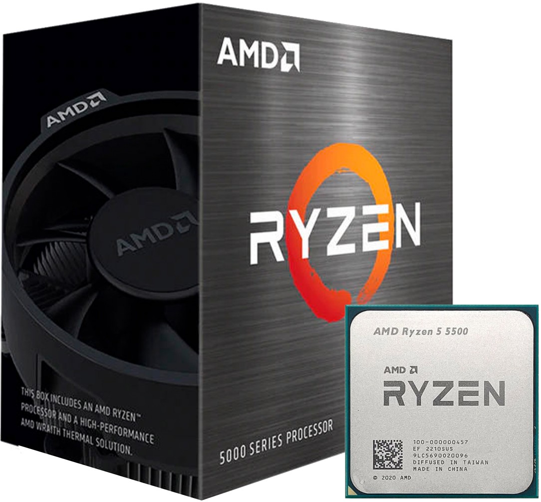 Процессор AMD Ryzen 5 5500 BOX (100-100000457BOX) - Фото 1