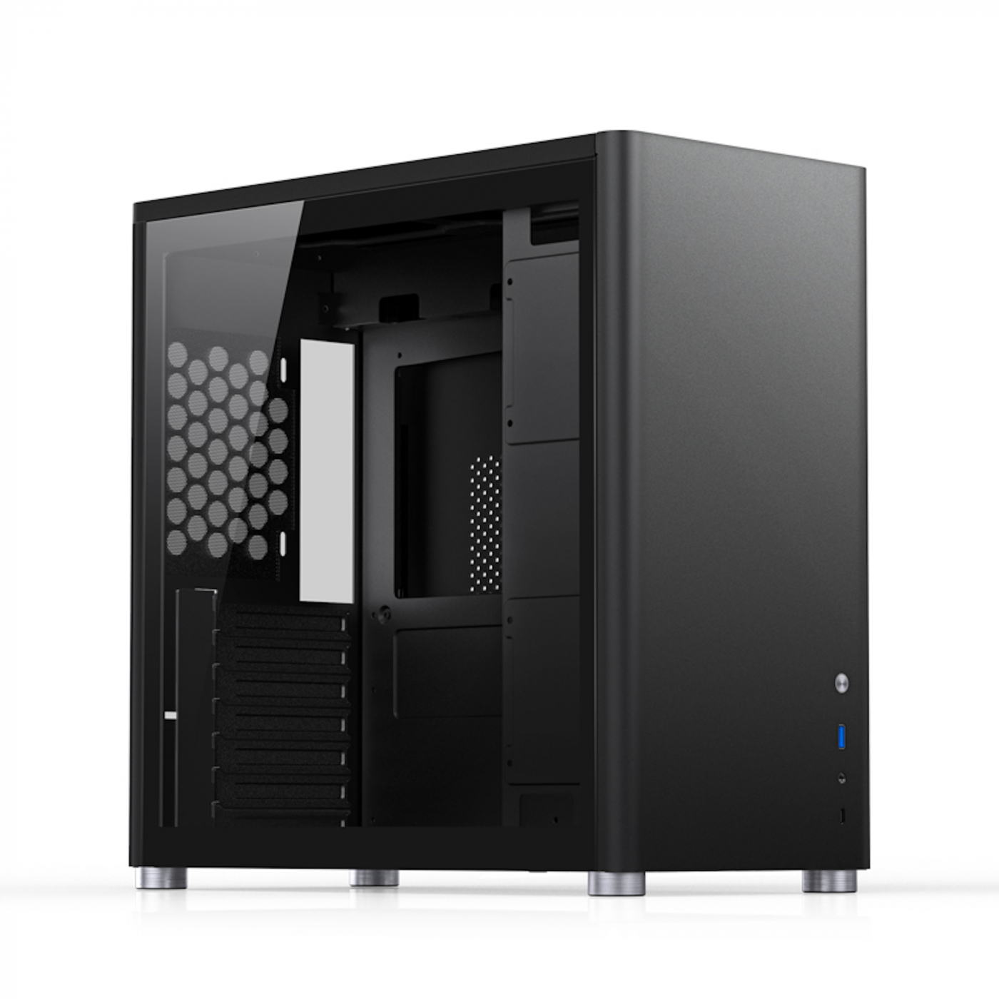 Корпус Jonsbo D40 Aluminum Black купить - цена, характеристики | COMFY