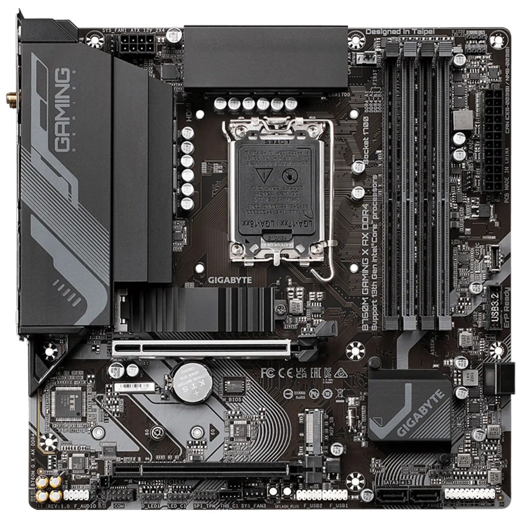 Материнская плата Gigabyte B760M GAMING X AX DDR4 - Фото 1