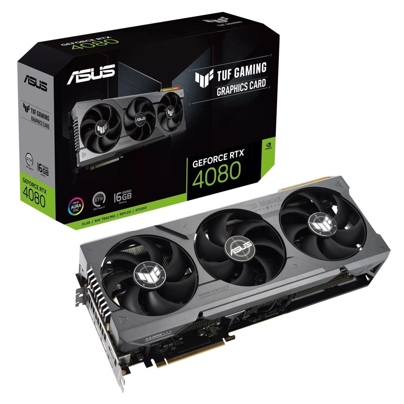 Видеокарта Asus GeForce RTX 4080 SUPER TUF Gaming 16GB GDDR6X 256bit ...