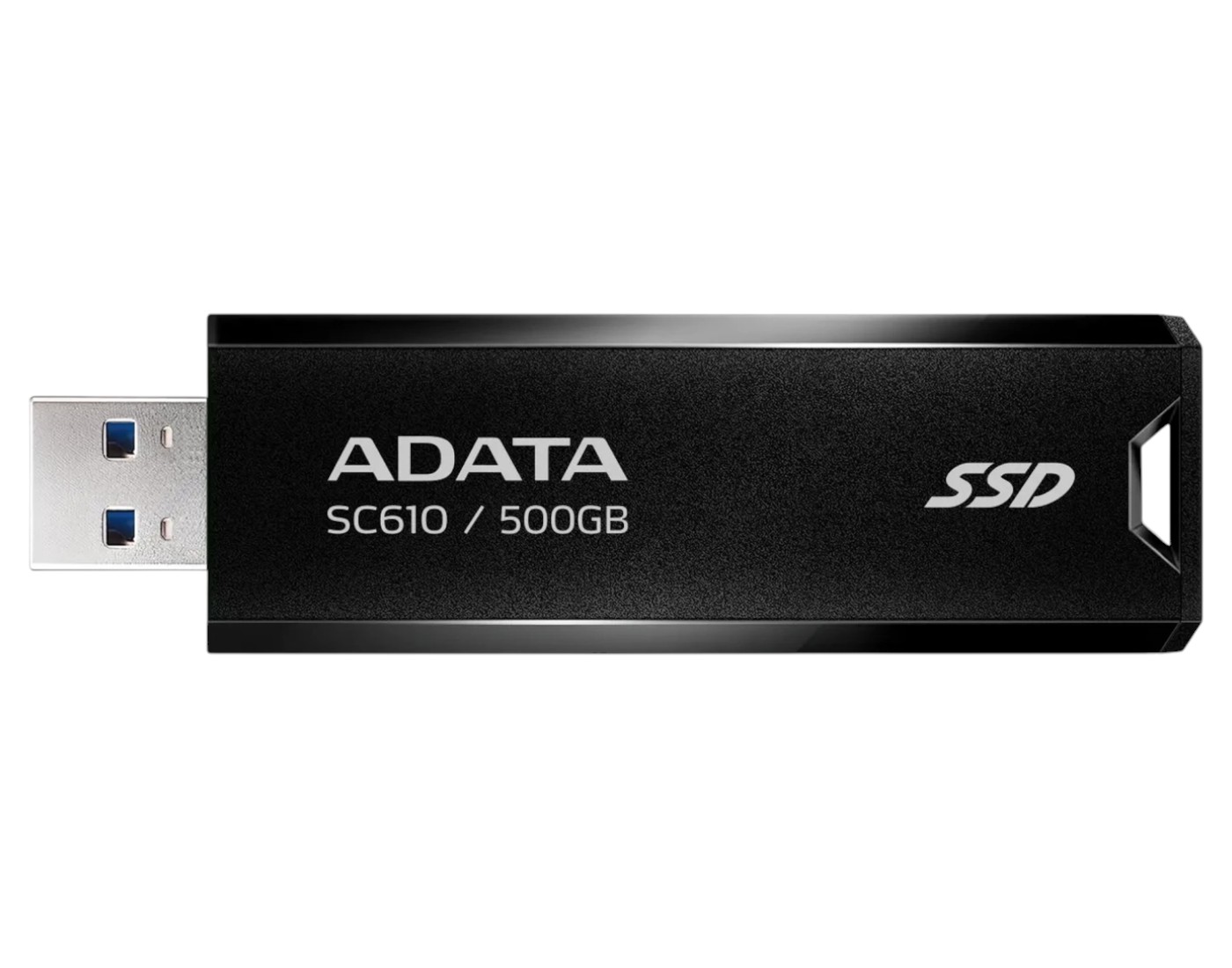 SSD-накопитель внешний ADATA SD610 500GB USB 3.2 (SC610-500G-CBK/RD) - Фото 1