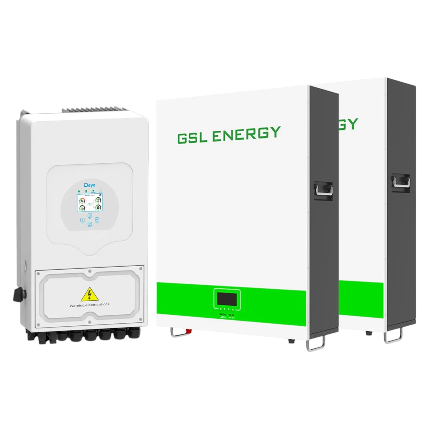 Система хранения энергии Deye SUN-6K-SG03LP1-EU-2GS10.24K-LFP-W - Фото 1