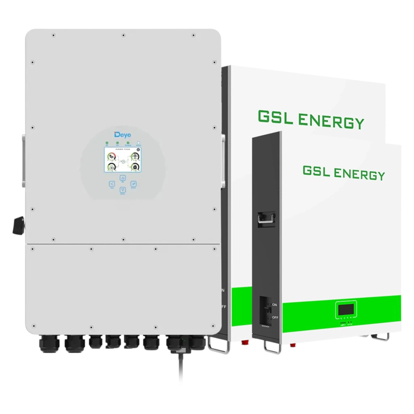 Система хранения энергии Deye SUN-8K-SG01LP1-EU-2GS10.24K-LFP-W - Фото 1