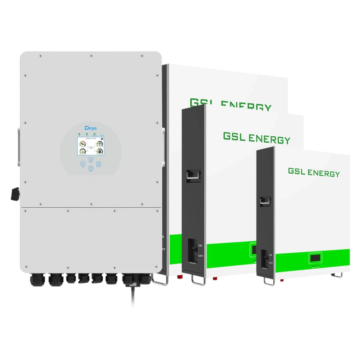 Система хранения энергии Deye SUN-8K-SG01LP1-EU-3GS15.36K-LFP-W - Фото 1