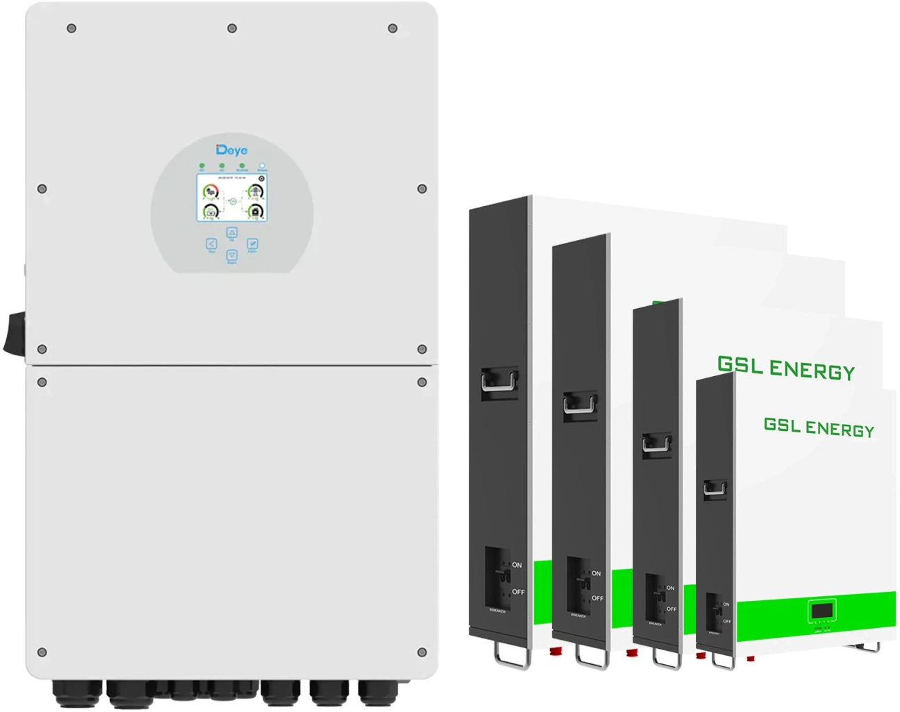 Система хранения энергии Deye SUN-16K-SG01LP1-EU-4GS20.48K-LFP-W - Фото 1