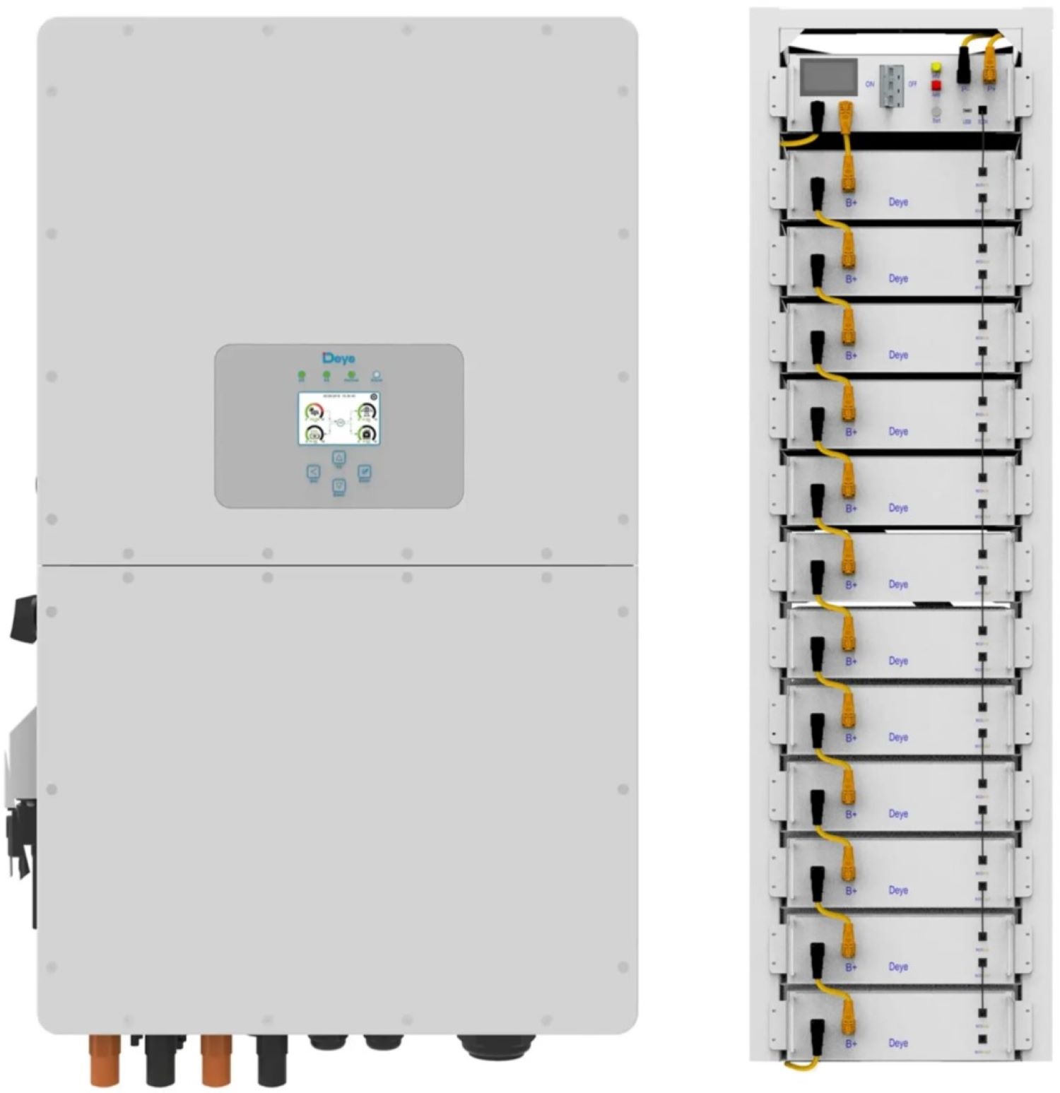 Система хранения энергии Deye SUN-50K-SG01HP3-EU-BM4-BOS-G12-61.44kW-LFP - Фото 1