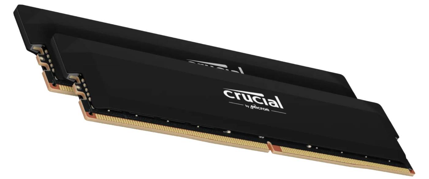 Купити Память DDR Crucial Micron Pro Overclocking 32GB Kit (2x16GB) DDR5-6000 UDIMM CL36 (16Gbit) (CP2K16G60C36U5B) - Фото 1 Память DDR Crucial Micron Pro Overclocking 32GB Kit (2x16GB) DDR5-6000 UDIMM CL36 (16Gbit) (CP2K16G60C36U5B) - Фото 1