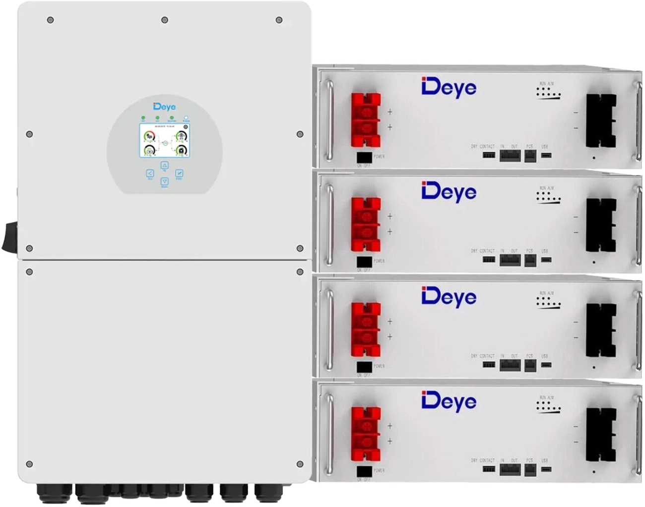 Система хранения энергии Deye SUN-16K-SG01LP1-EU-4DE20.48K-LFP - Фото 1