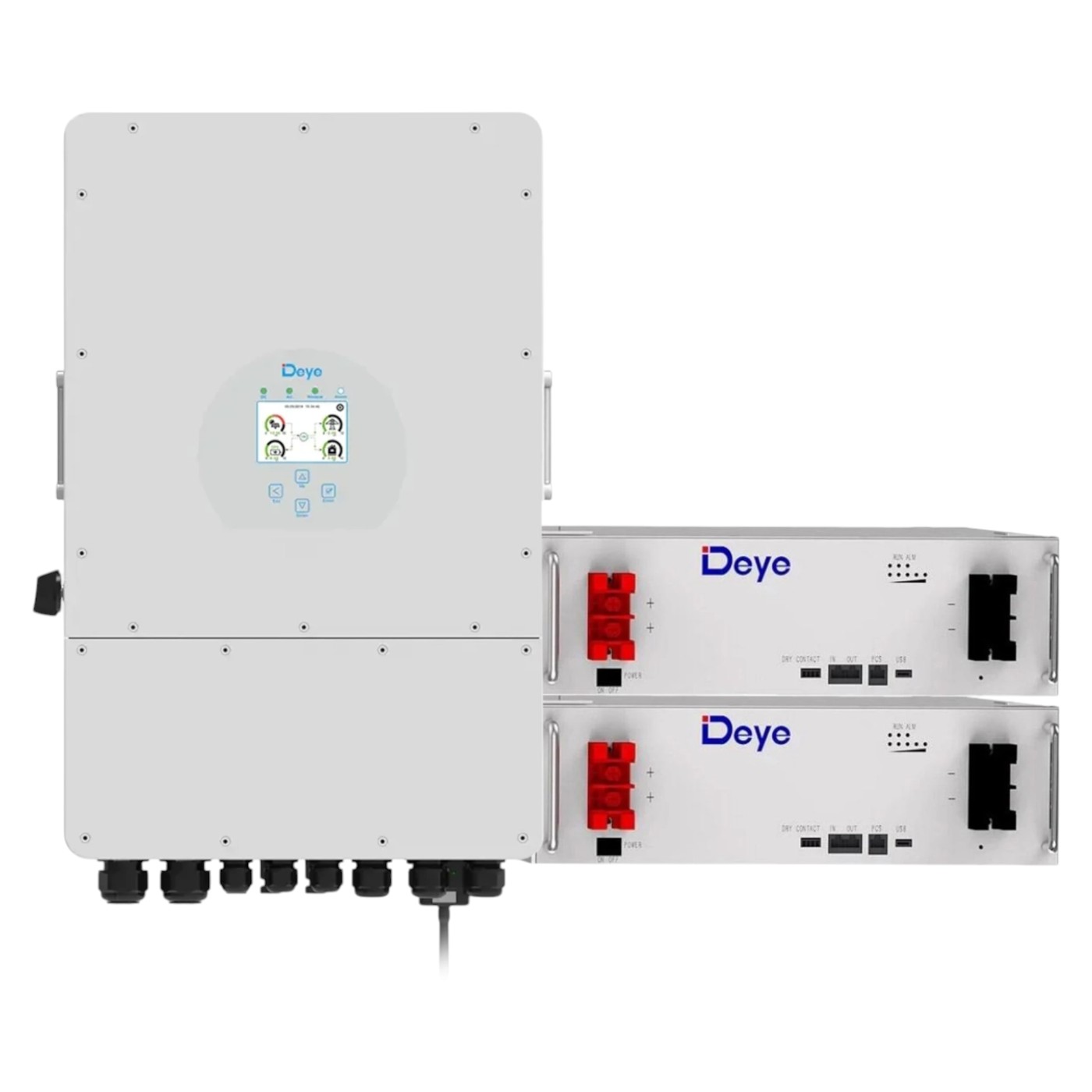 Система хранения энергии Deye SUN-8K-SG01LP1-EU-2DE10.24K-LFP - Фото 1