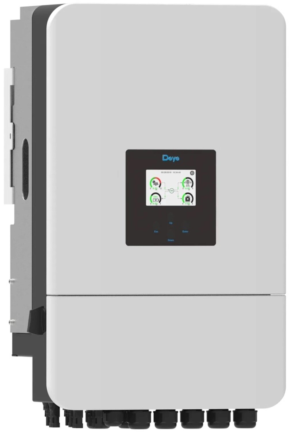 Інвертор гібридний сонячний Deye 14KW 48V 2 MPPT Wi-Fi 220/380V Трифазний (SUN-14K-SG05LP3-EU-SM2) - Фото 1