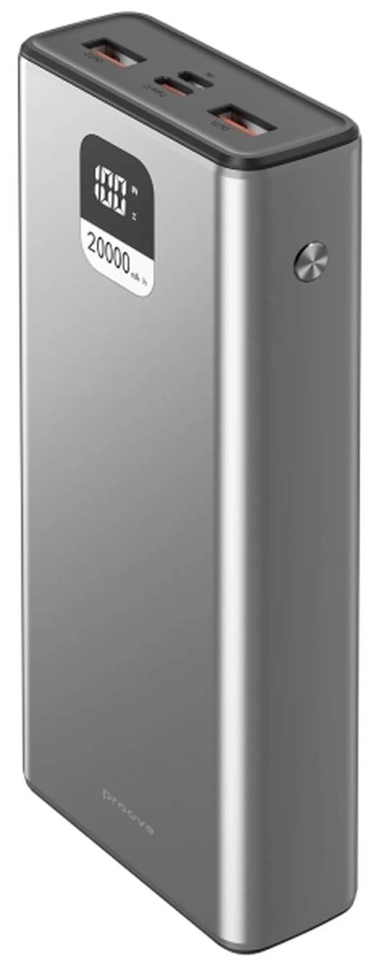 Батарея мобільна Proove Guardian 22.5W 20000mAh metal gray (PBG222210004) - Фото 1