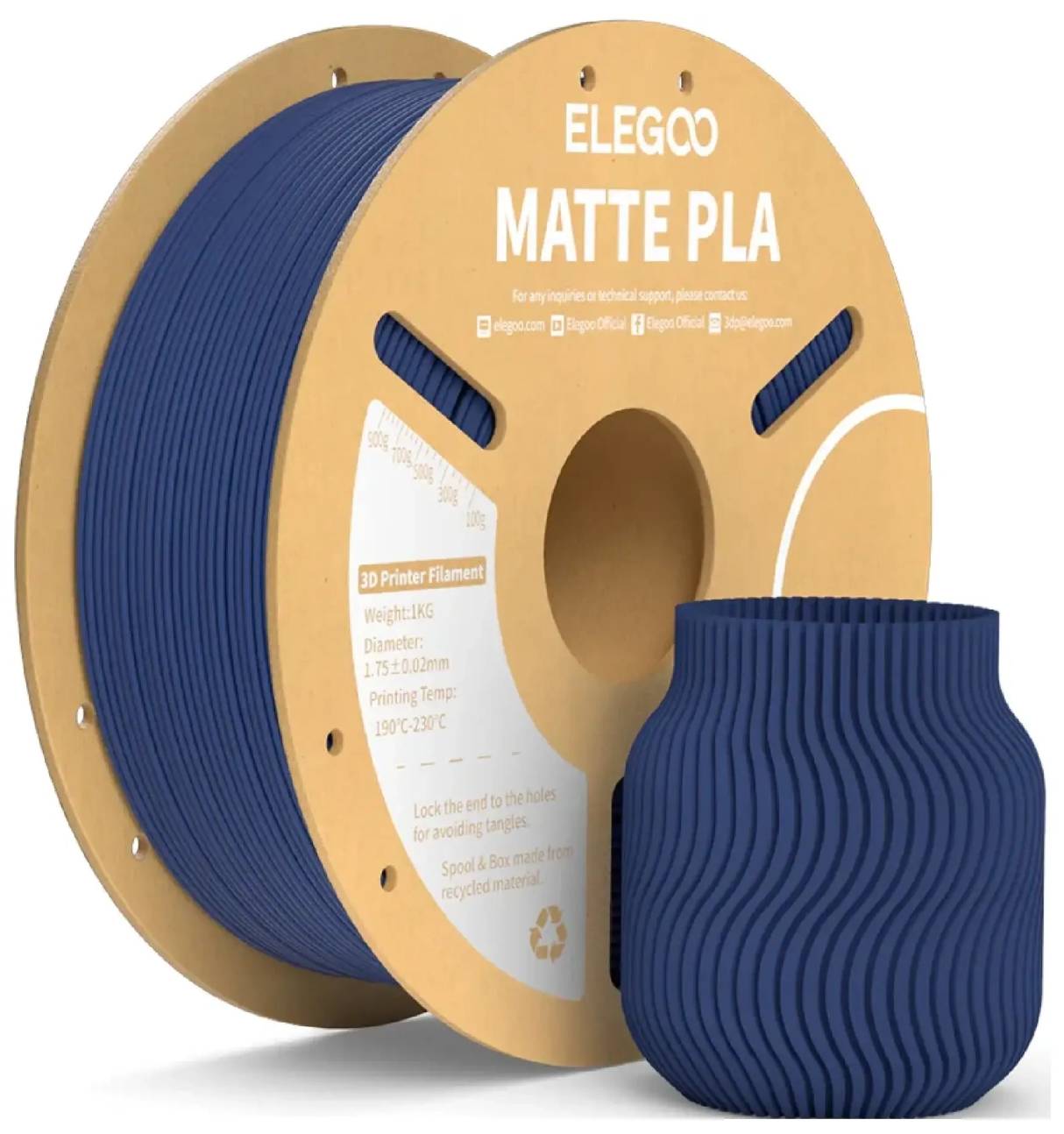 Нитка для PLA-картриджа Elegoo Filament 1.75 мм (50.203.0253) - Фото 1