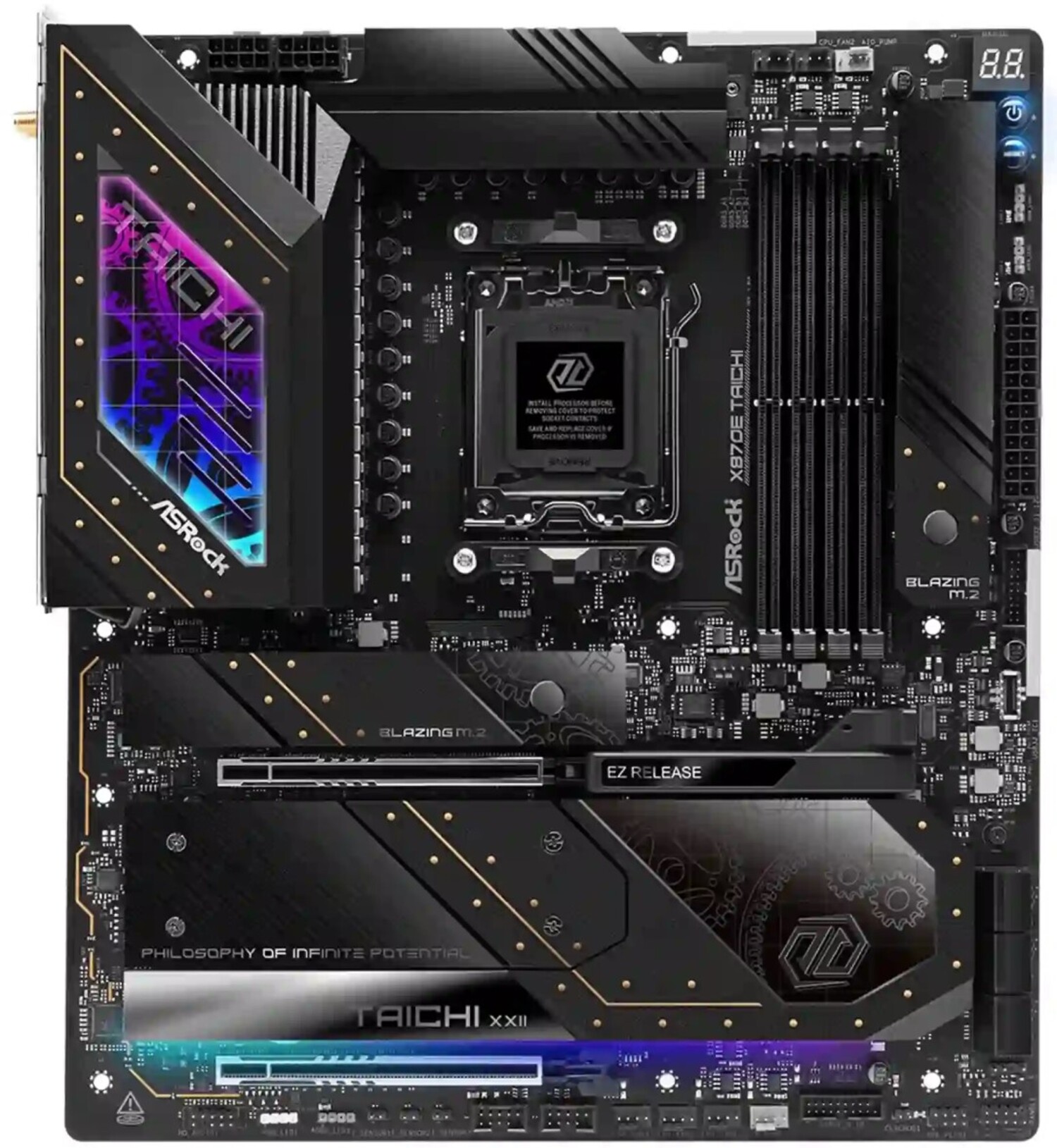 Материнская плата ASRock X870E TAICHI - Фото 1