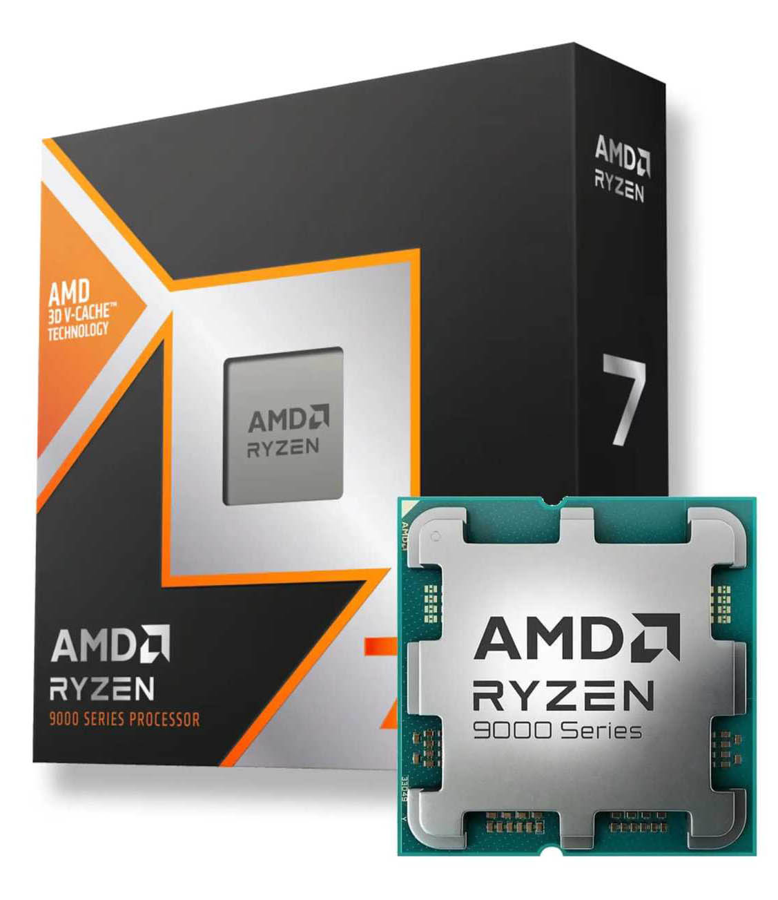 Процессор AMD Ryzen 7 9800X3D Box (100-100001084WOF) - Фото 1