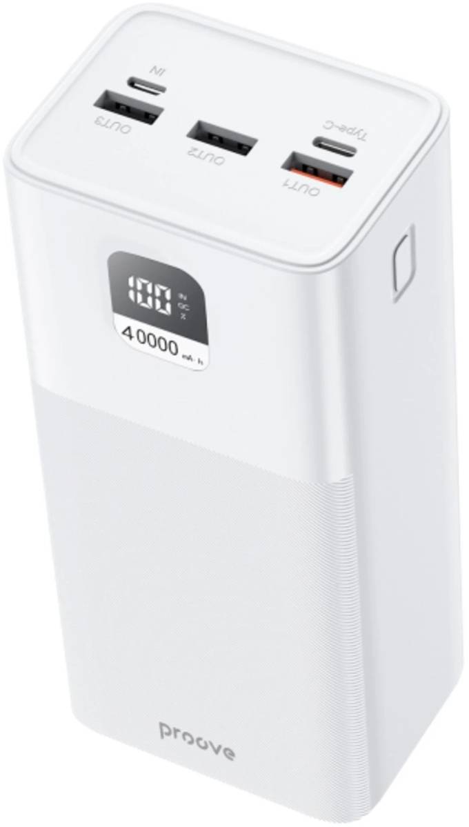 Батарея мобильная Proove Giant 100W 40000mAh White (PBGI99320002) - Фото 1