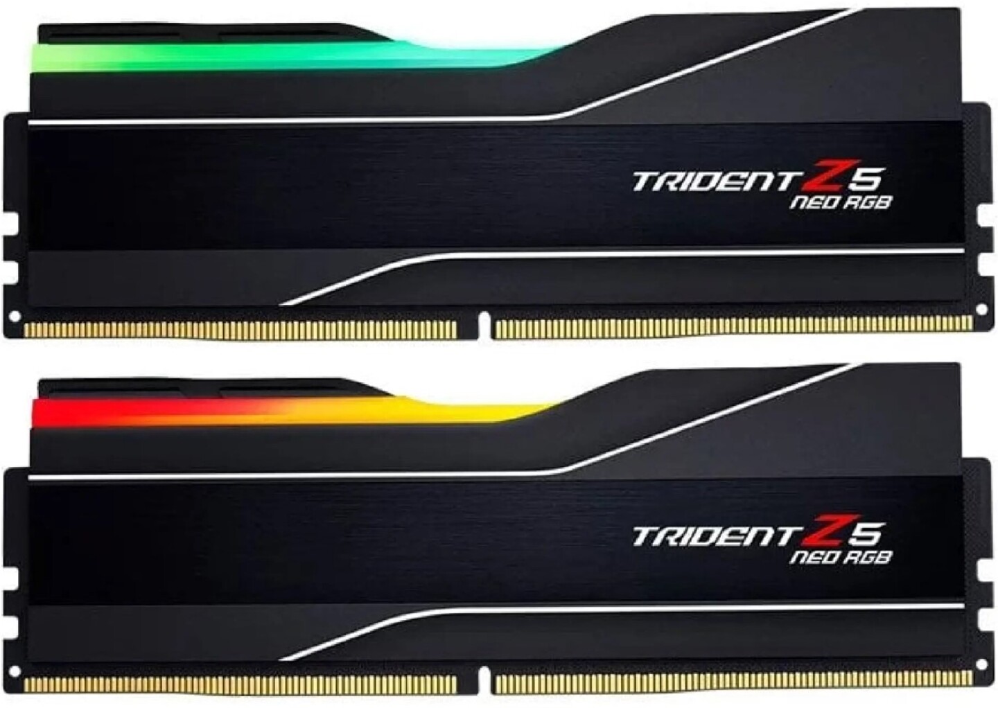 Память DDR G.Skill Trident Z5 Neo RGB DDR5-6400 32GB (2x16GB) CL30-39-39-102 1.40V AMD EXPO (F5-6400J3039G16GX2-TZ5NR) - Фото 1