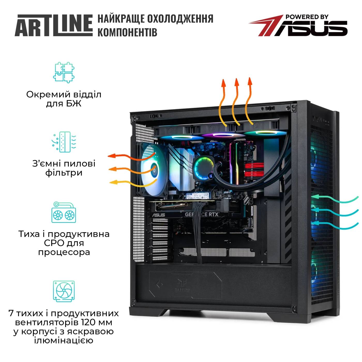 Системний блок Artline Overlord GT302 (GT302v13) - Фото 1
