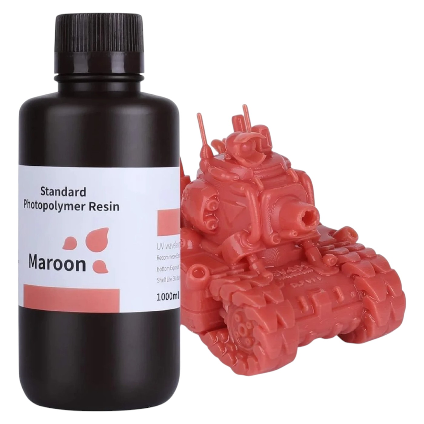Резиновый фотополимер Elegoo Standard Resin 1кг (50.103.0086) - Фото 1