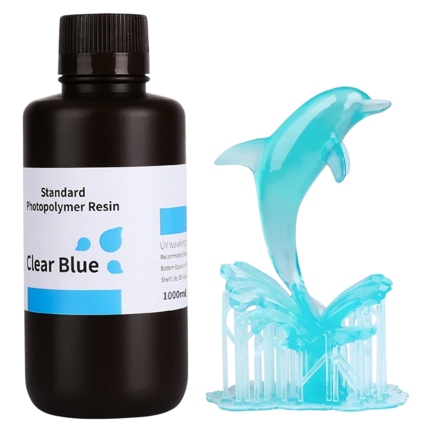 Резиновый фотополимер Elegoo Standard Resin 1кг (50.103.0016) - Фото 1