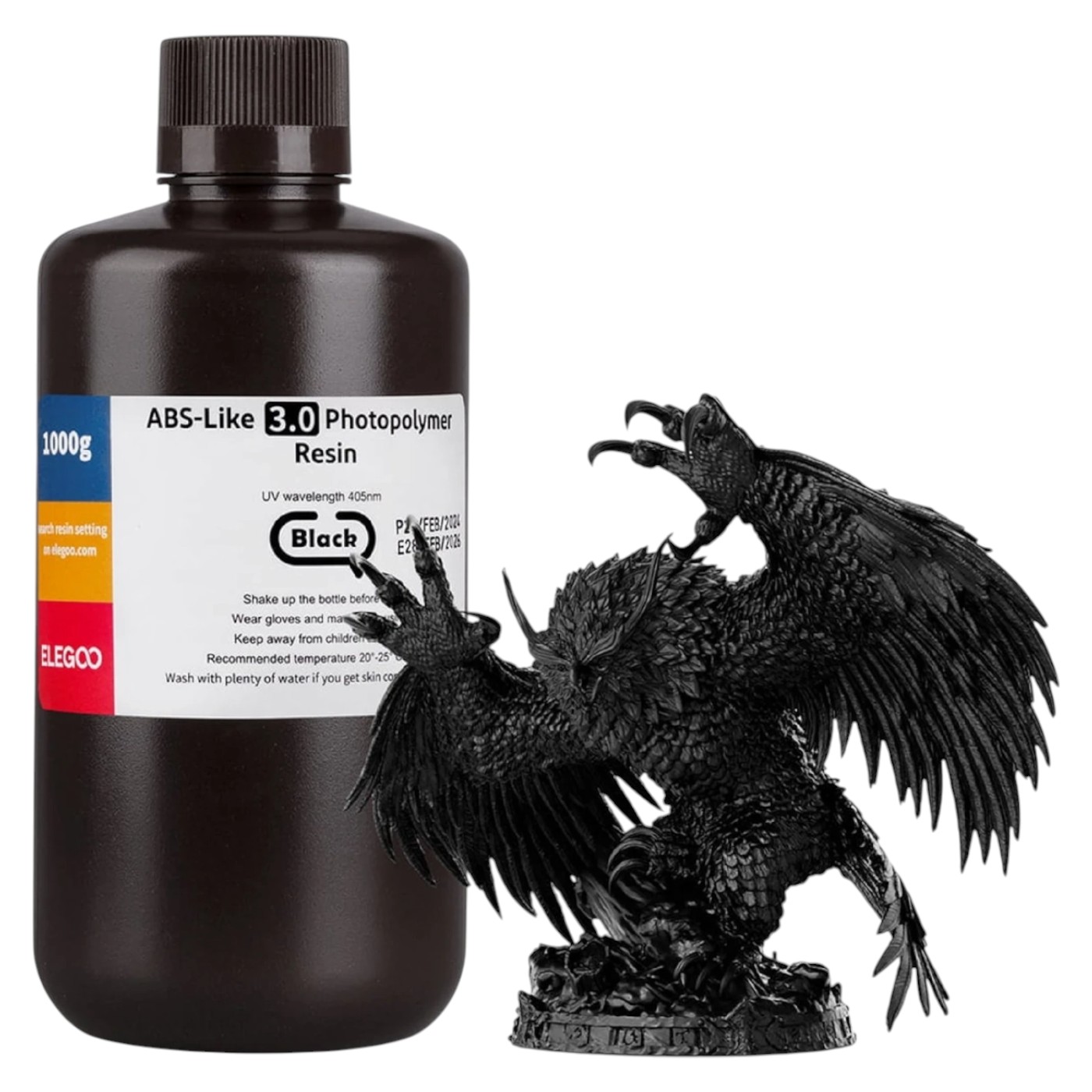 Резиновый фотополимер Elegoo ABS-like 3.0 1кг (50.103.0149) - Фото 1