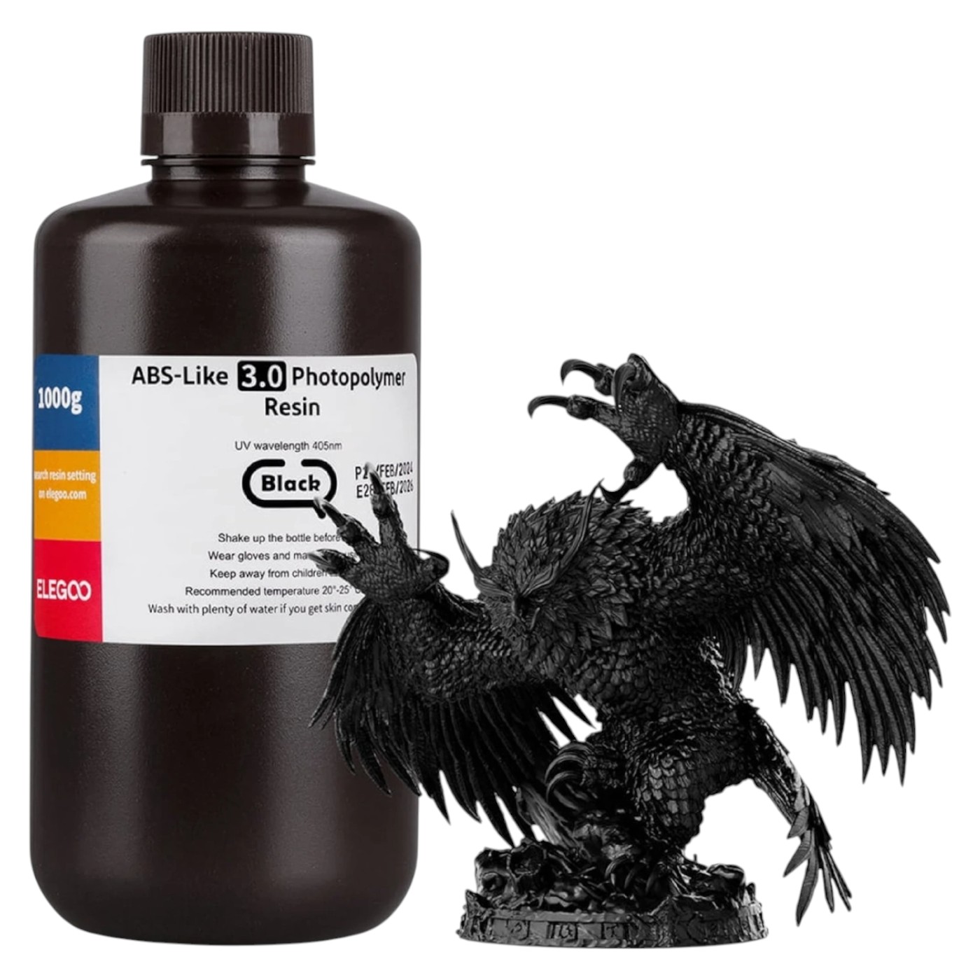 Резиновый фотополимер Elegoo ABS-like 3.0 1кг (50.103.0147) - Фото 1