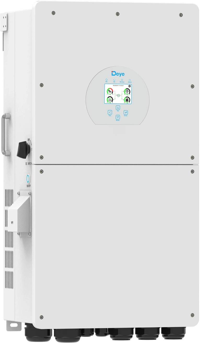 Инвертор гибридный солнечный Deye SUN-18K-SG01LP1-EU-AM3-P (1ф, 18KW, 48V) - Фото 1