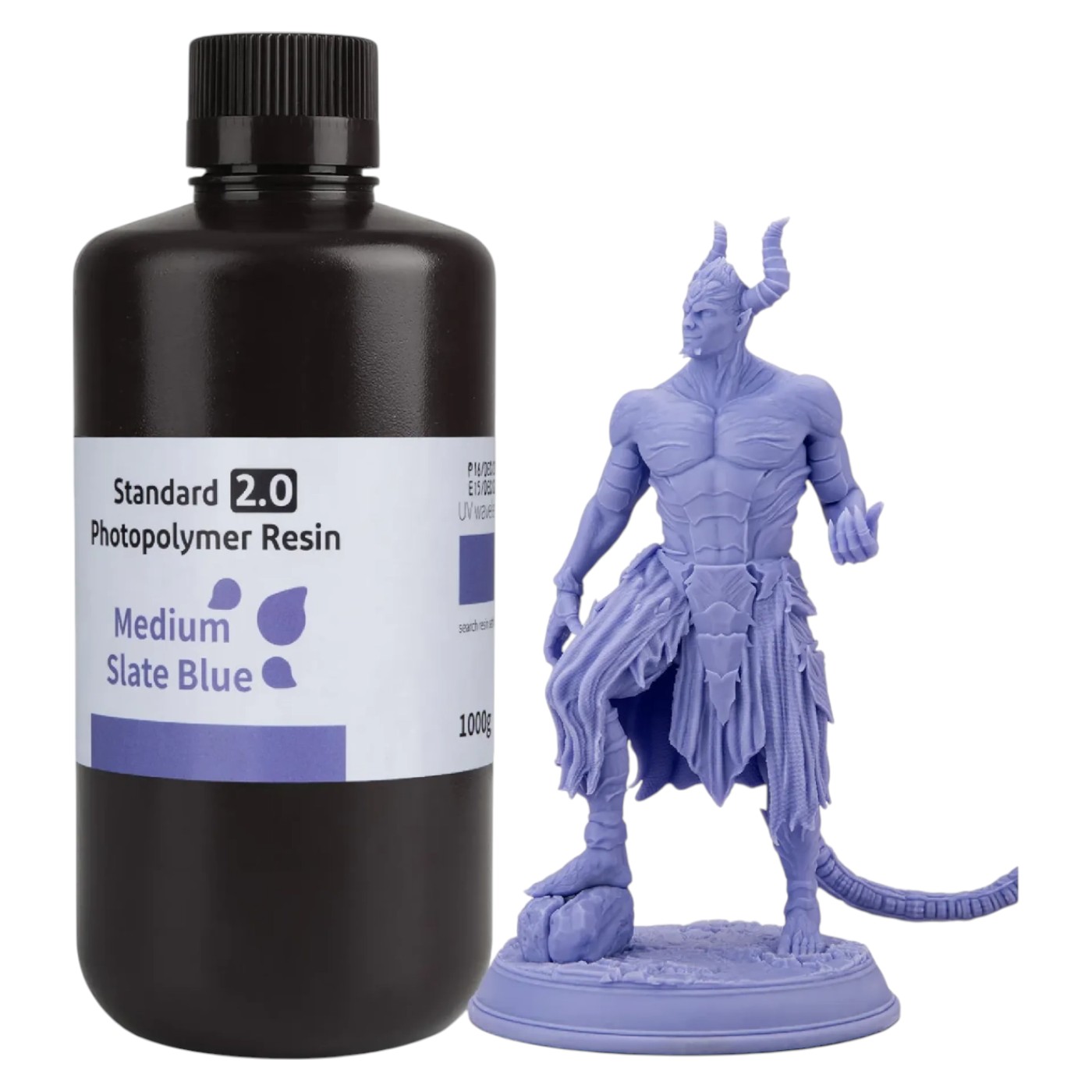 Резиновый фотополимер Elegoo Standard 2.0 Resin 1кг (50.103.0133) - Фото 1