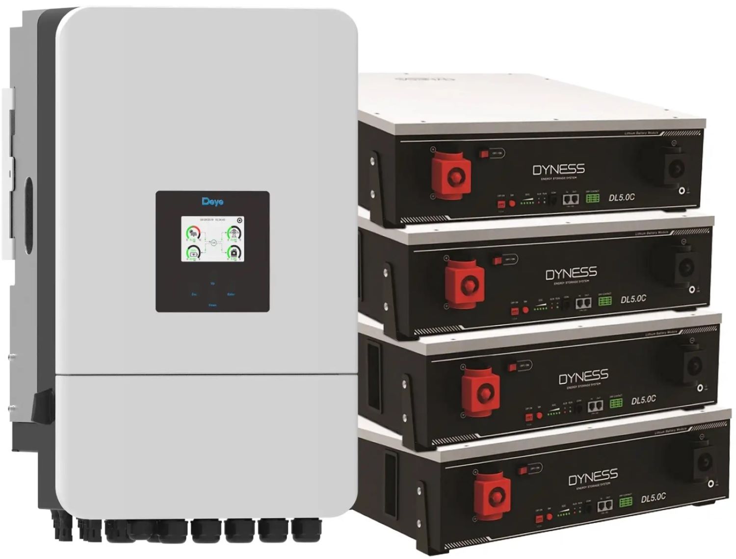 Купити Система зберігання енергії Solarverse SUN-14K-SG05LP3-EU-4DY20.48K-LFP-W - Фото 1 Система зберігання енергії Solarverse SUN-14K-SG05LP3-EU-4DY20.48K-LFP-W - Фото 1