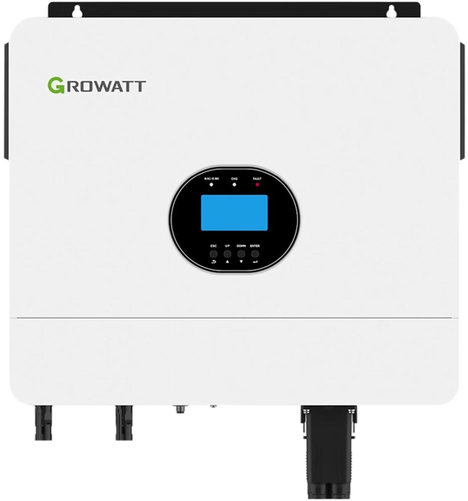 Інвертор автономний сонячний Growatt SPF 6000 ES Plus 6kW 48V 2 MPPT 230V 1-ph (SPF6000ESPLUS) - Фото 1