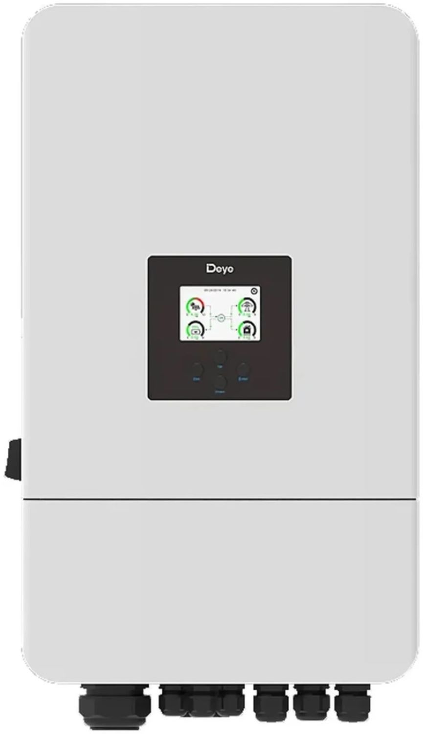 Інвертор гібридний сонячний Deye (3ф, 10kW, 48V) SUN-10K-SG05LP3-EU-SM2 - Фото 1