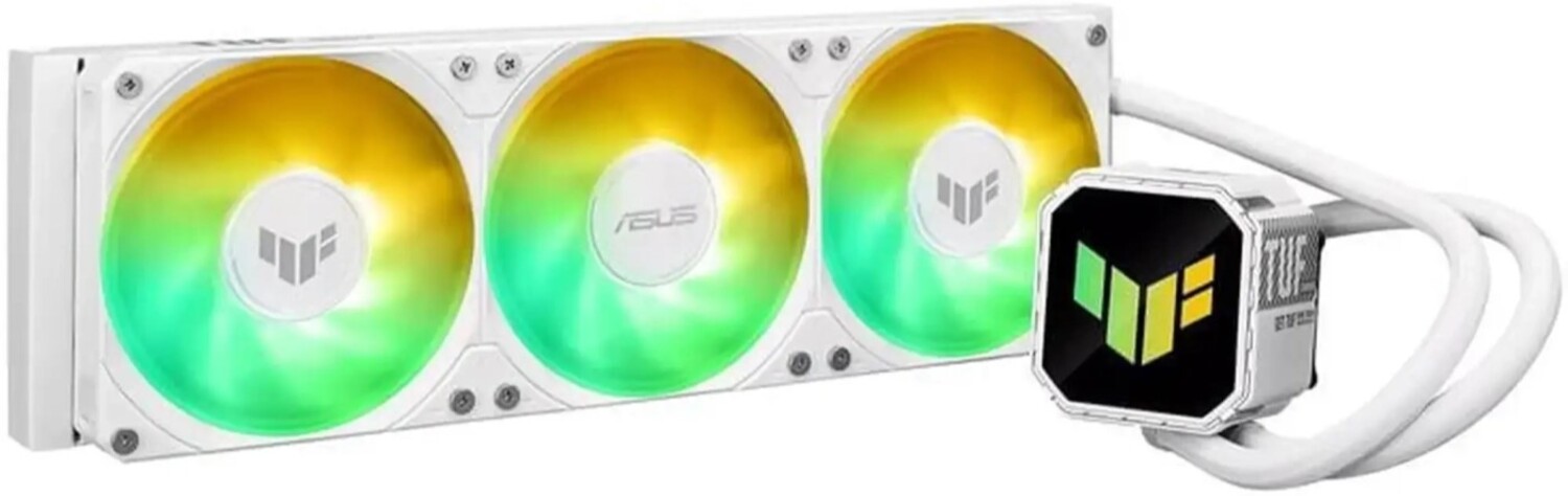 Водяная система охлаждения Asus TUF Gaming LC III 360 ARGB White (90RC0192-B0EAY0) - Фото 1