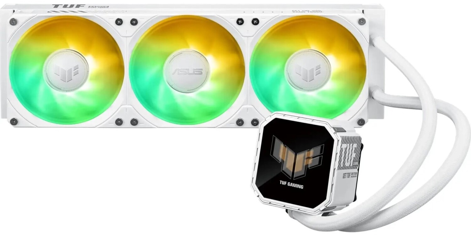 Водяна система охолодження Asus TUF-GAMING-LC-III-360-ARGB LCD WHT (90RC01A2-B0EAY0) - Фото 1