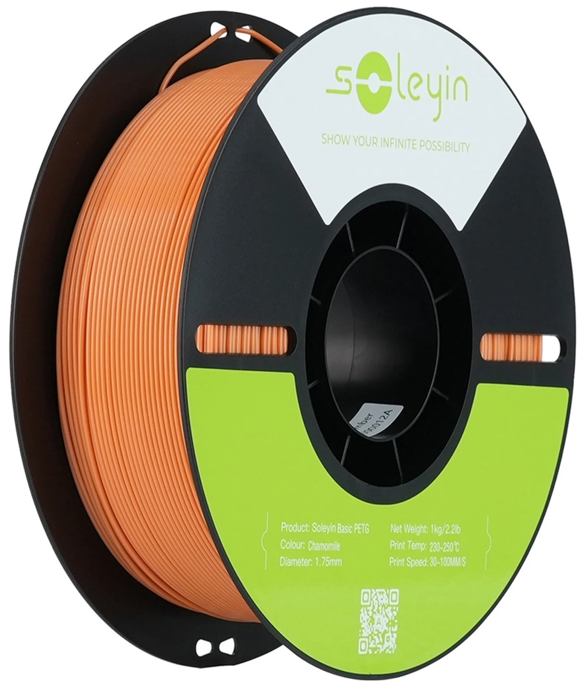 Нитка для PETG-картриджа Creality Filament Soleyin 1.75 мм ромашковий (3301030158) - Фото 1