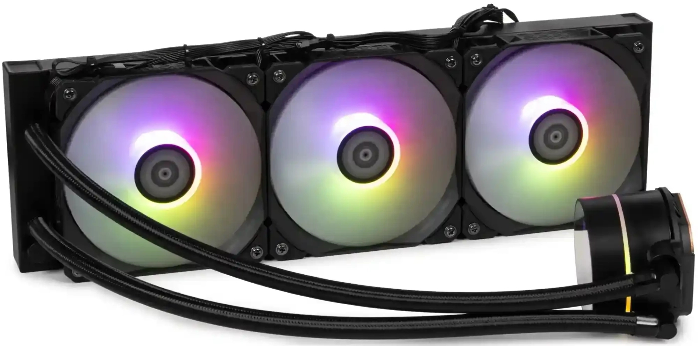 Водяна система охолодження QUBE ZT-360 Black OEM - Фото 1