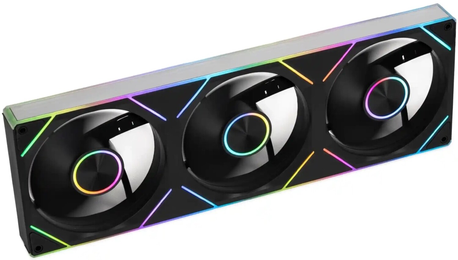 Корпусний вентилятор QUBE ZG-360 (3in1) Black - Фото 1