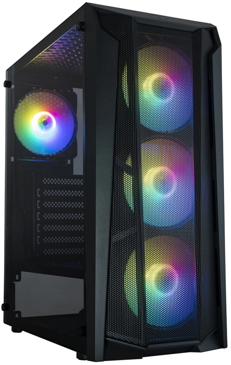 Корпус QUBE BOREY V2.0 ARGB Black (BOREY_F5NU3_V2.0) - Фото 1